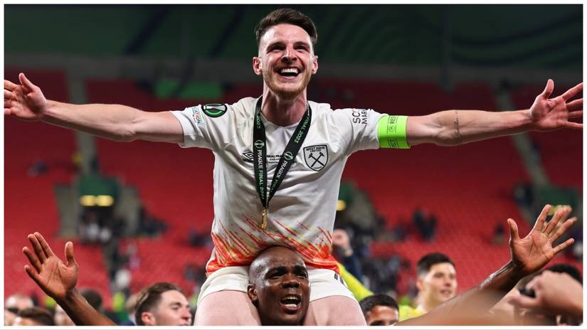 Declan Rice confirms West Ham exit with emotional statement and video