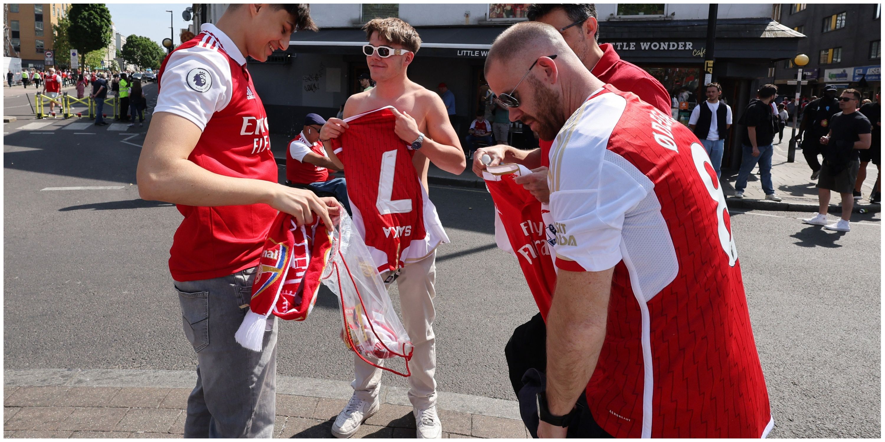 Arsenal forced to recall their brand new home shirts and suspend selling  them