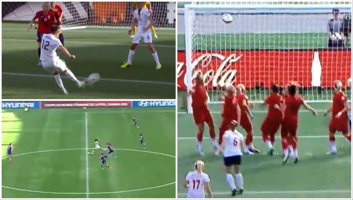 Seven Of The Best Goals Scored At The Women's World Cup