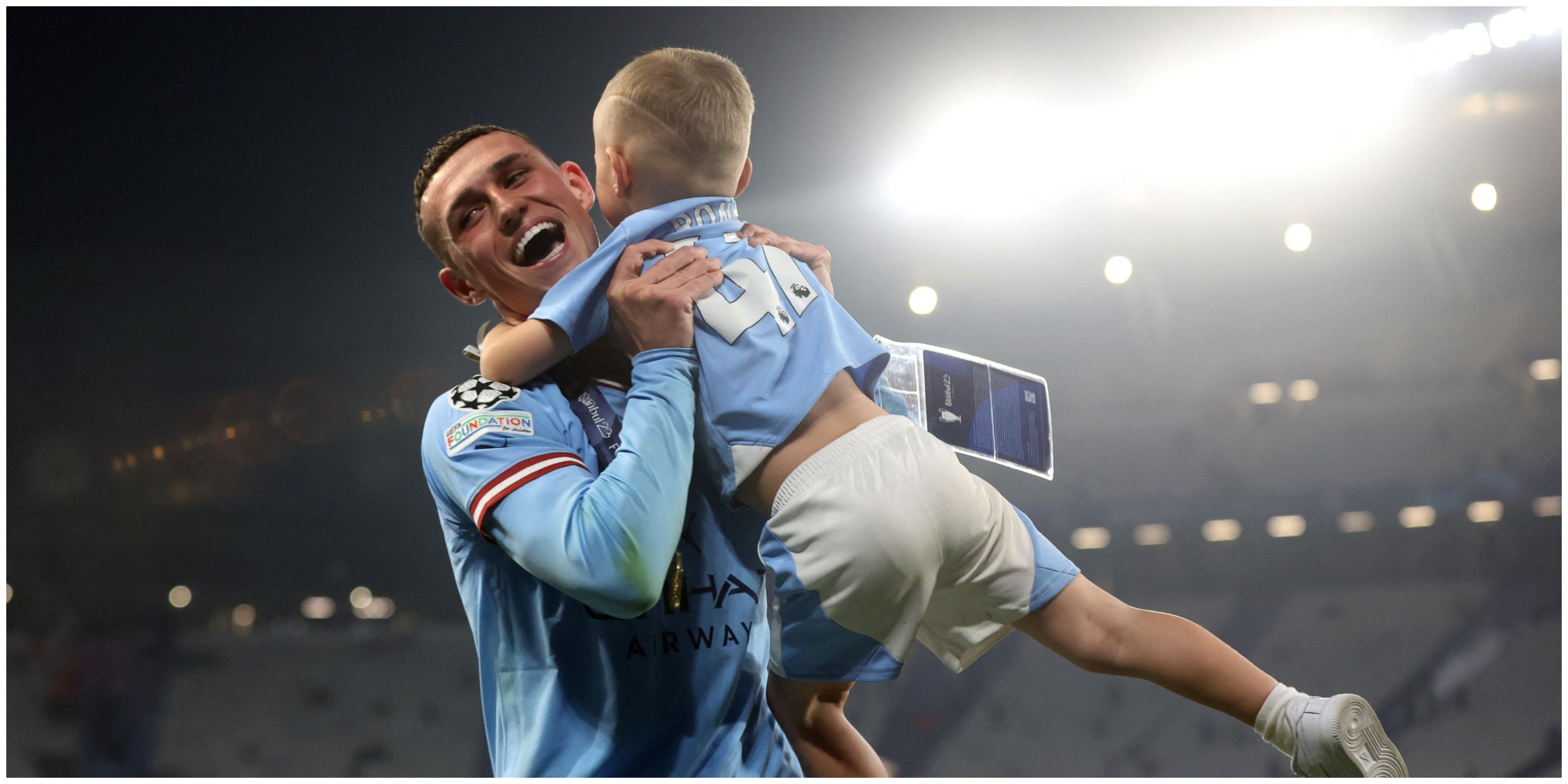 Phil Foden's son, Ronnie aka 'El wey', gets more than 1 million ...