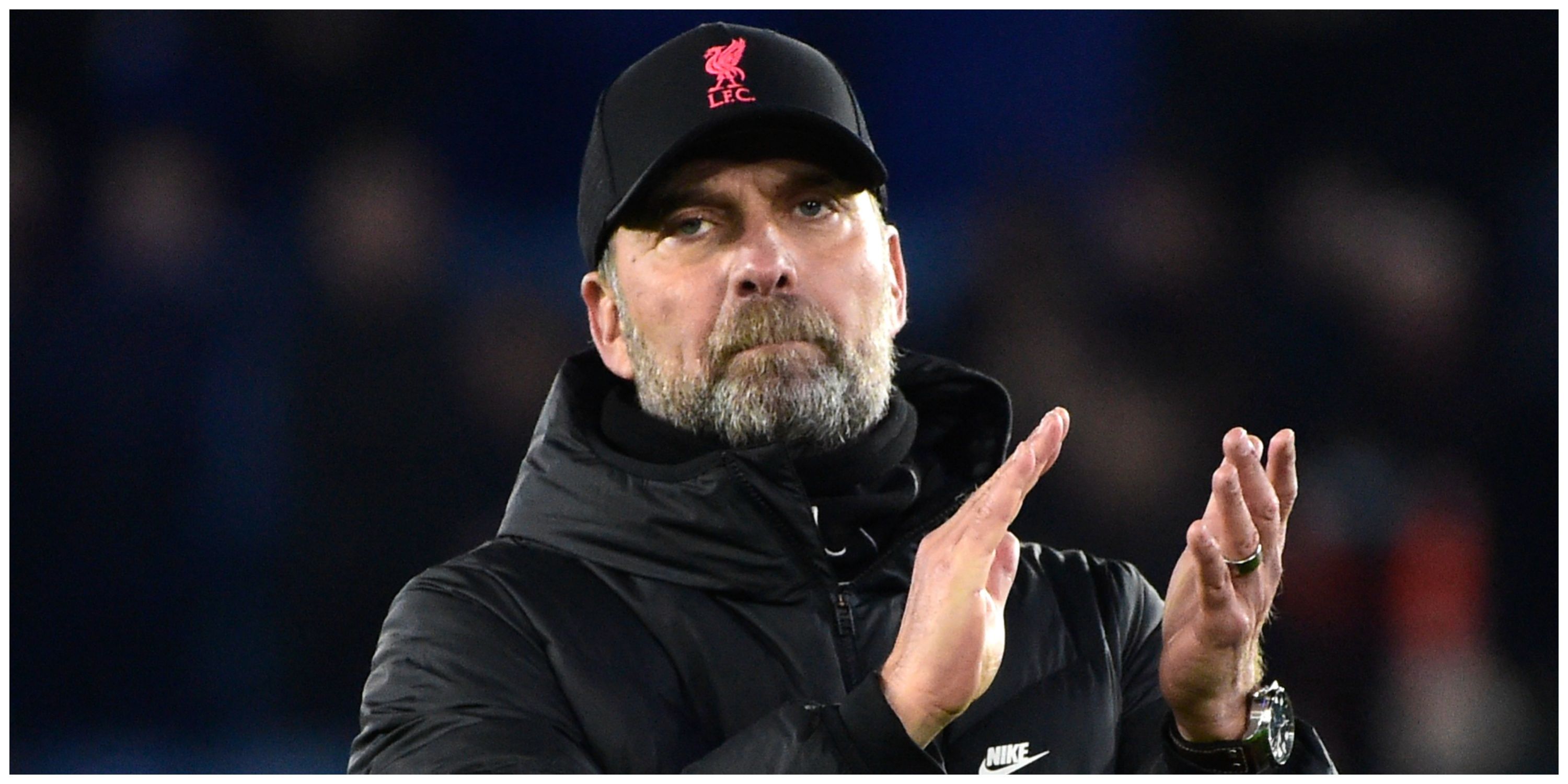 Liverpool manager Jurgen Klopp clapping