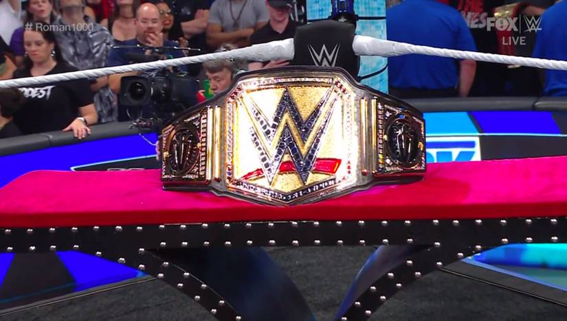 Word Problem Given WWE: Roman Reigns given brand new Universal Championship belt