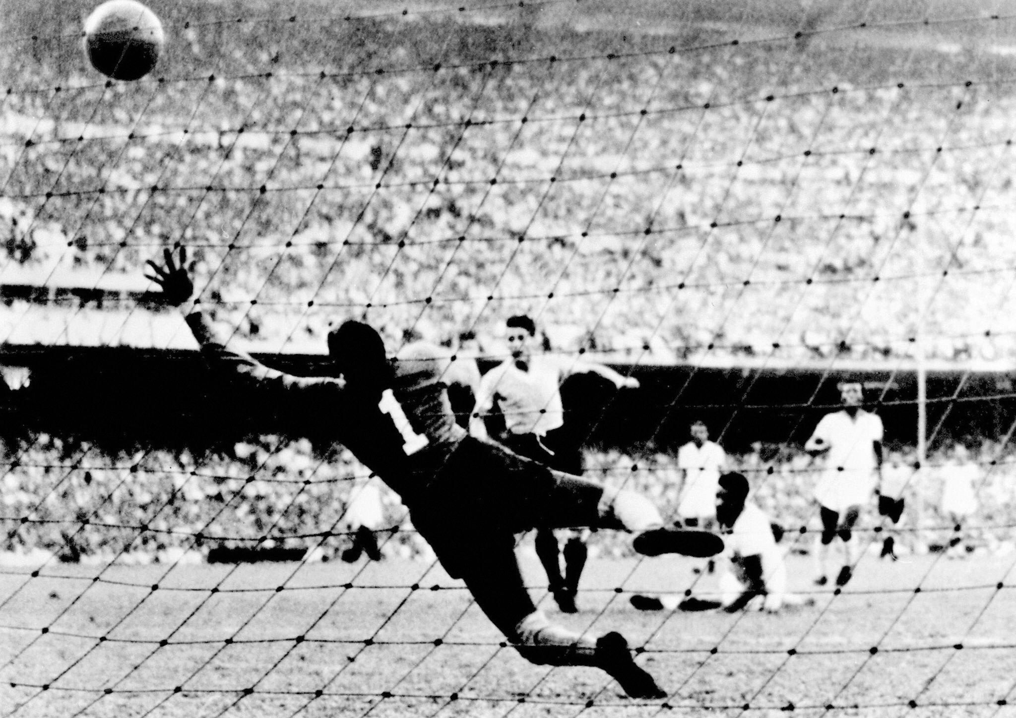 Brazil v Uruguay in the 1950 World Cup final