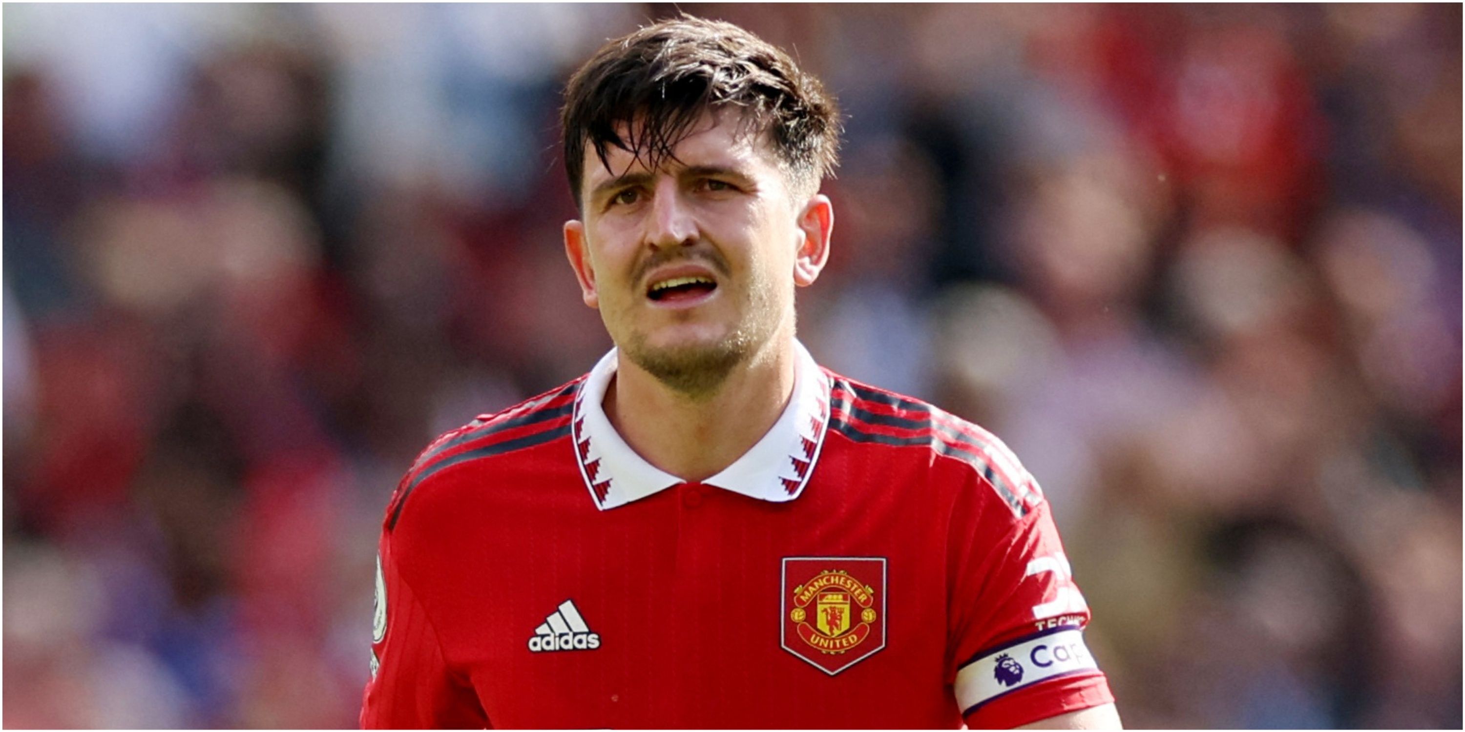Harry Maguire in action for Man Utd