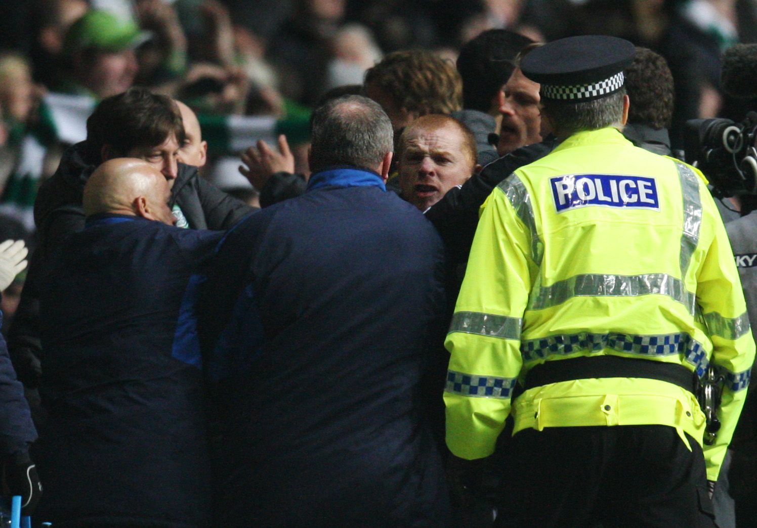 McCoist and Lennon embroiled in clash