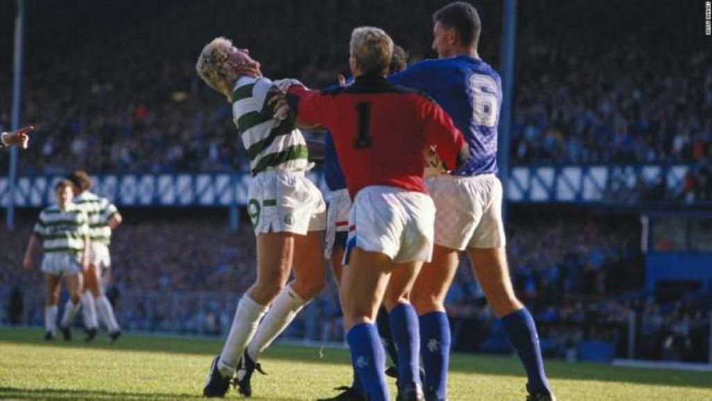 Players Are Often This At An Old Firm Game