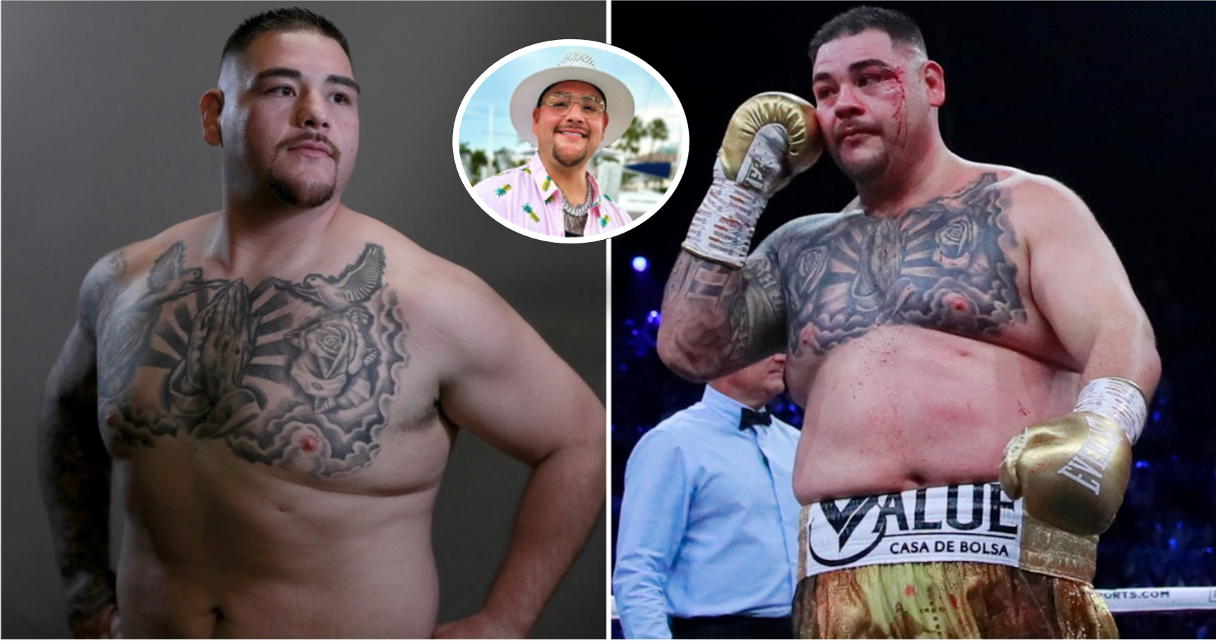Andy Ruiz Jr now looks a totally different man four years after his Anthony Joshua fight