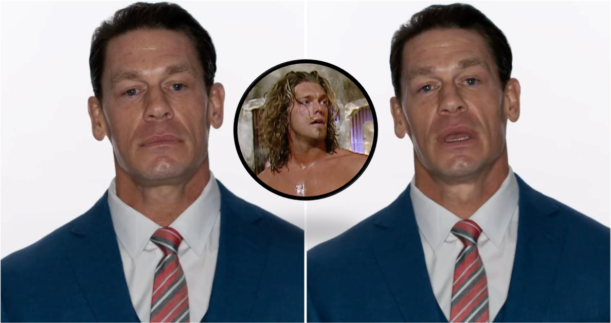 John Cena gets emotional & tears up when talking about WWE legend Edge