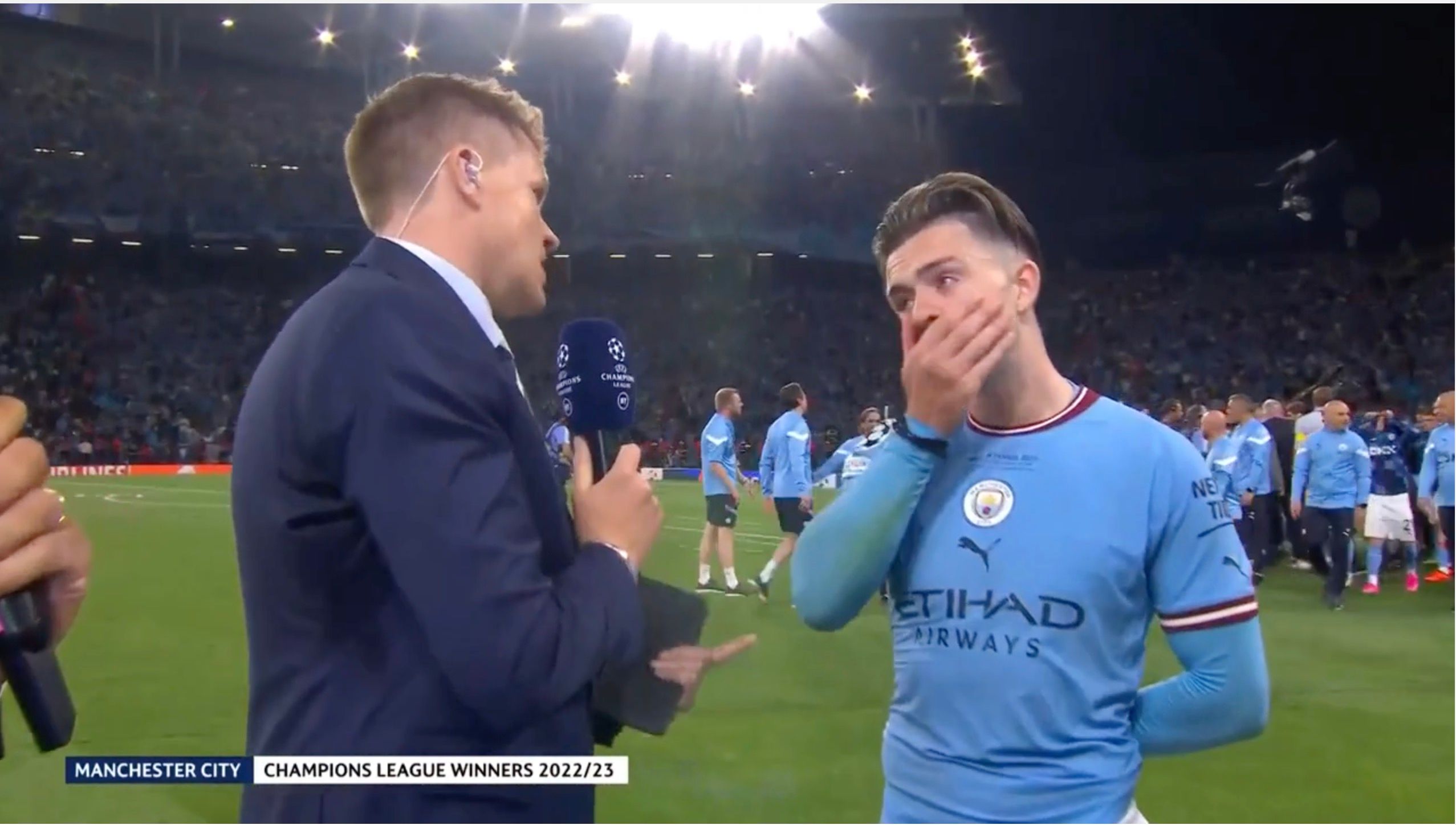 Jack Grealish’s Interview After Man City Won Champions League Was Superb