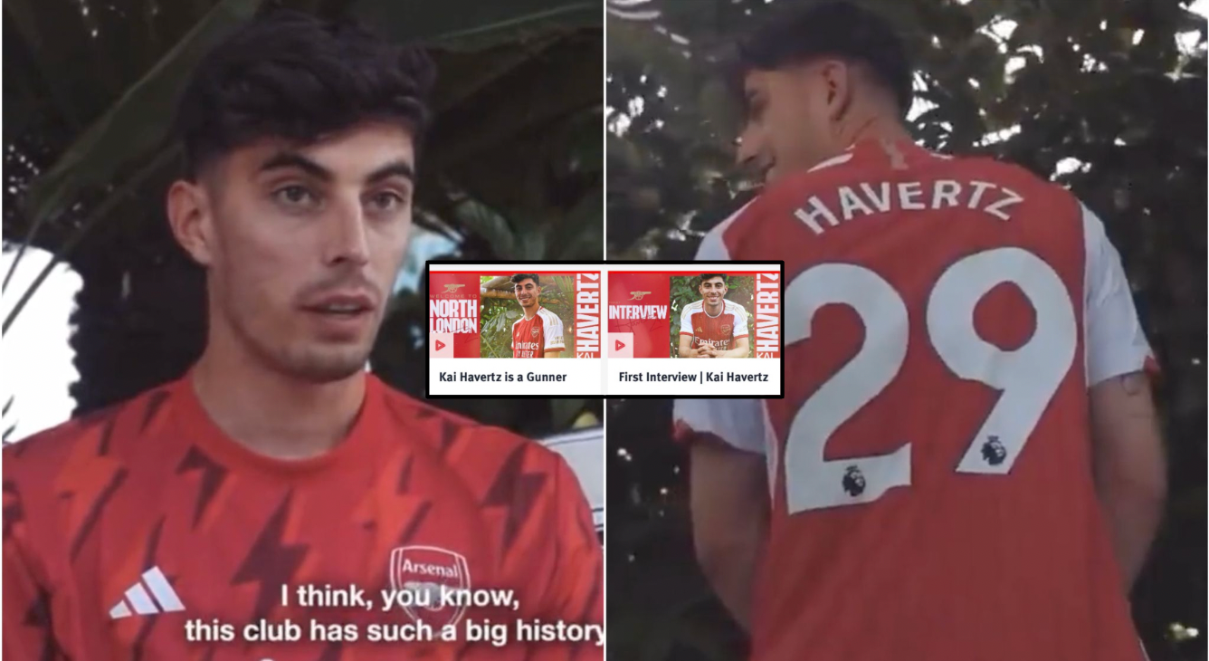 Arsenals Video Announcing Kai Havertz And His First Interview Have