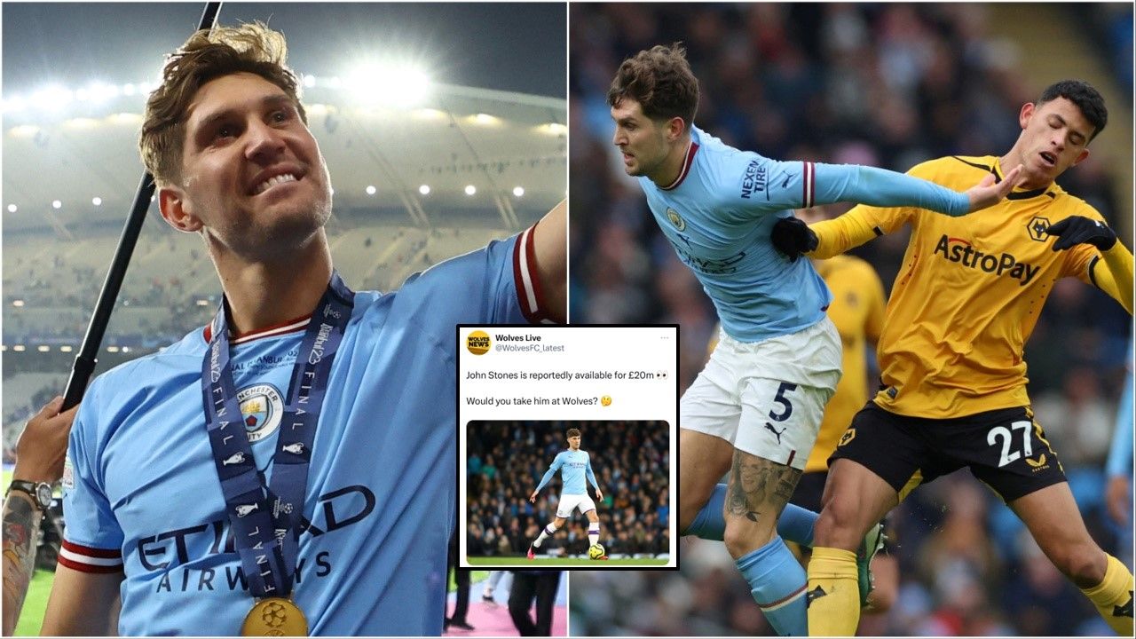 Wolves’ fans comments about signing Man City’s John Stones in 2020 aged like milk