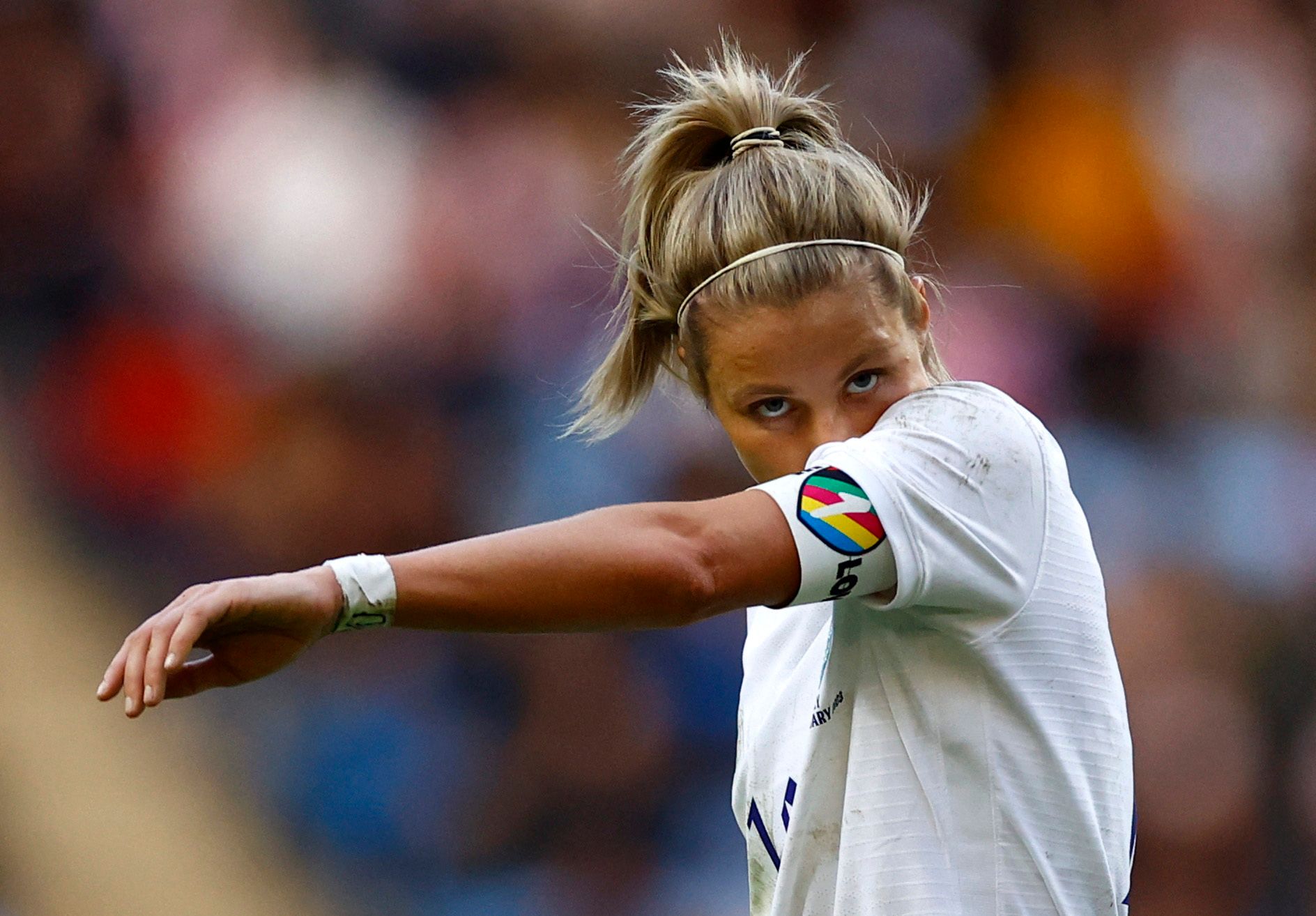 What do the FIFAsanctioned captain’s armbands at the Women's World Cup