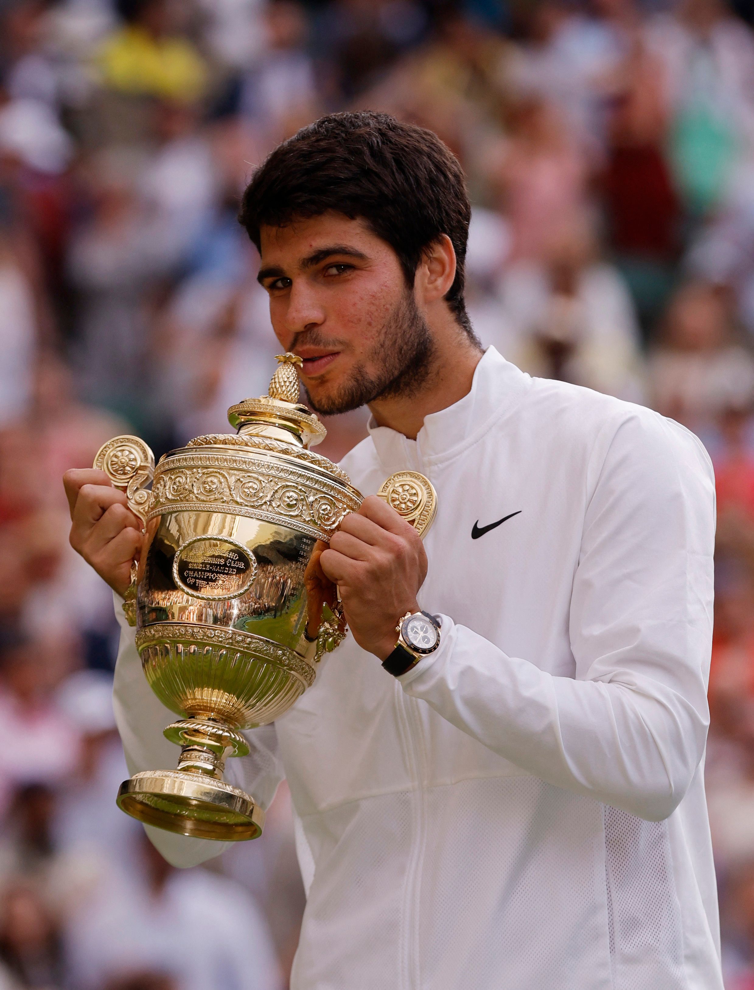 Wimbledon: Carlos Alcaraz & Rafael Nadal's winning moments are so similar