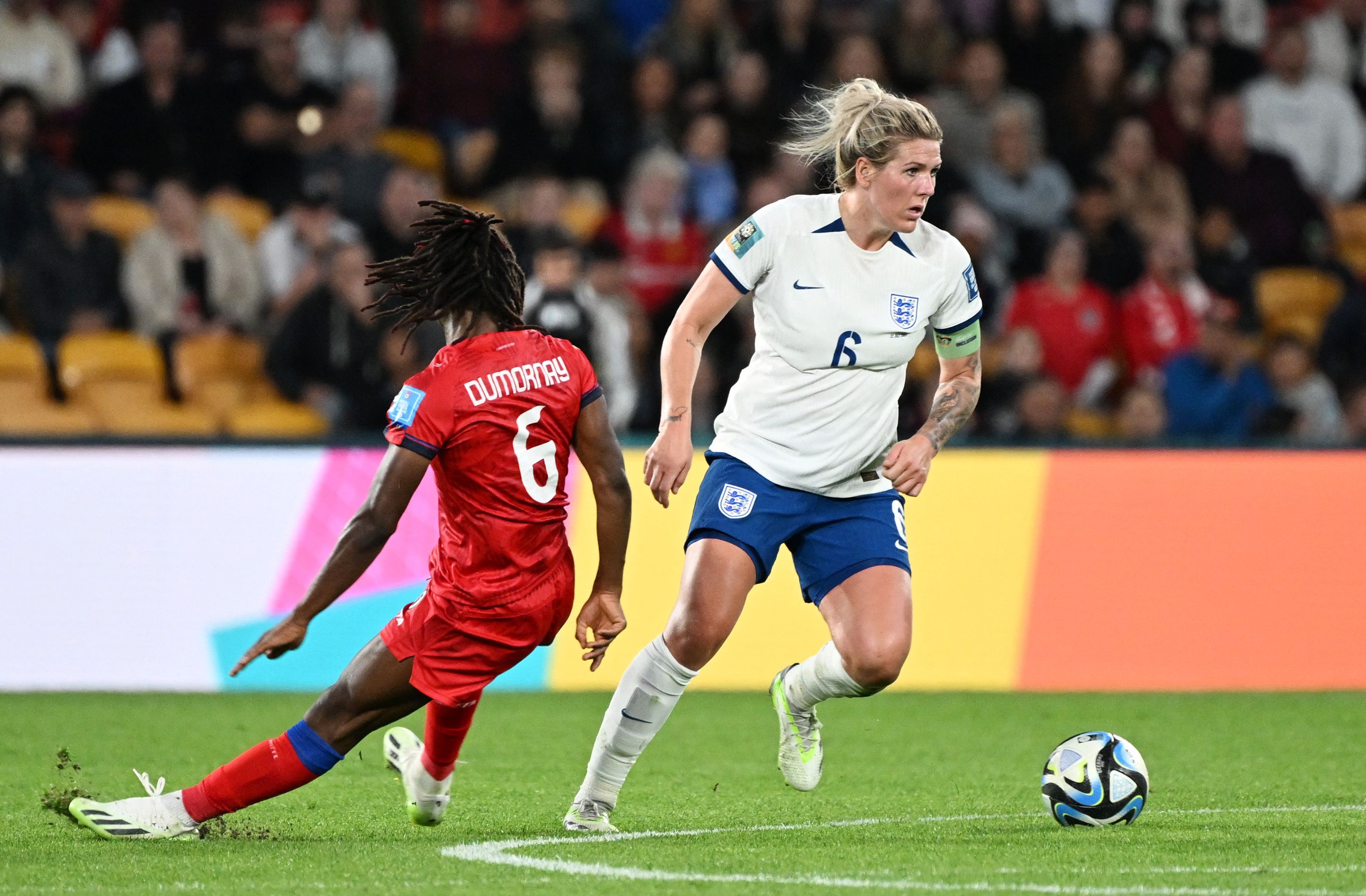 England vs Haiti at the Women's World Cup