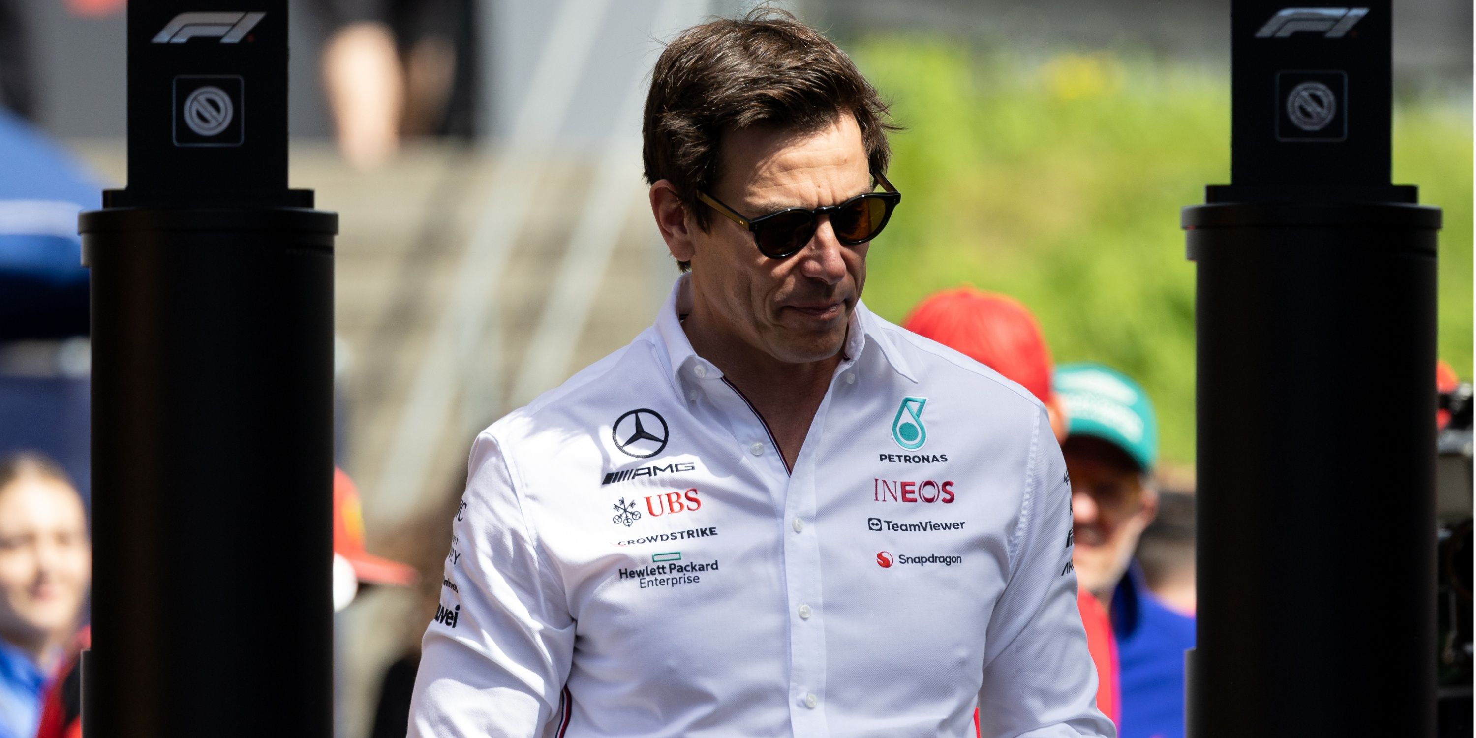 Toto Wolff in the Austrian GP paddock