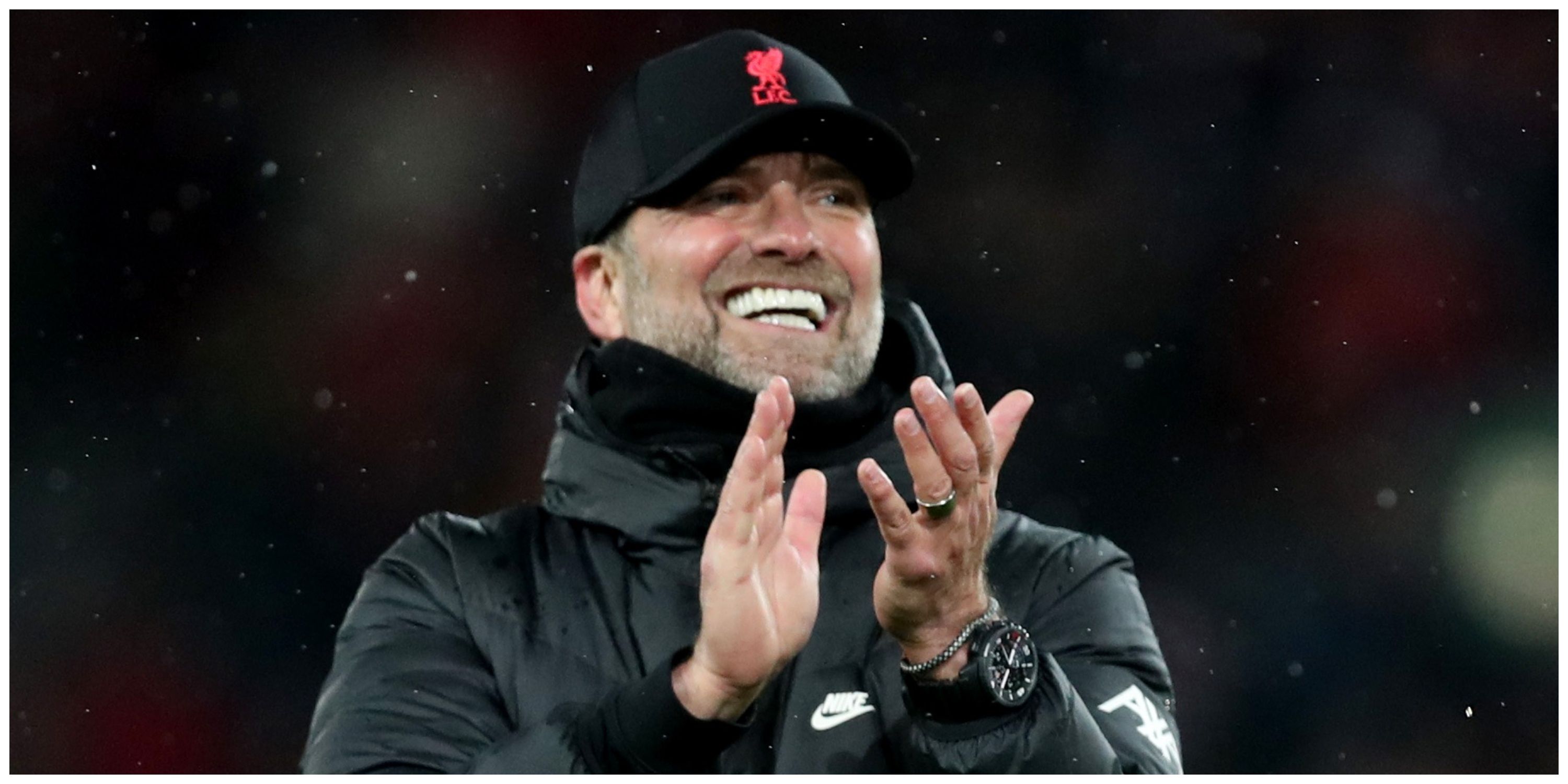 Liverpool manager Jurgen Klopp happy