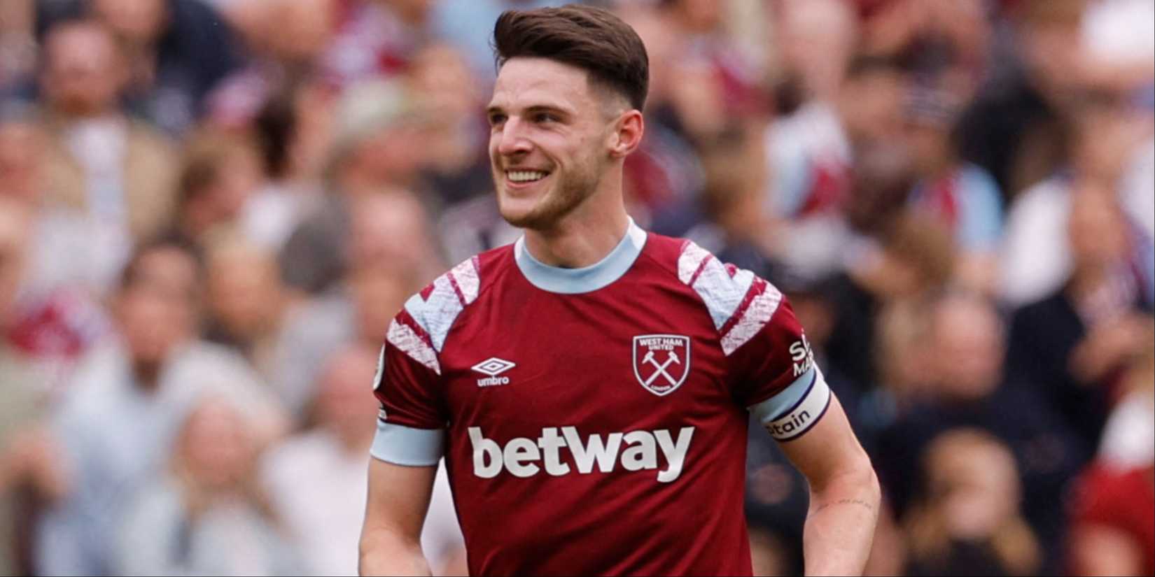 West Ham United's Declan Rice.