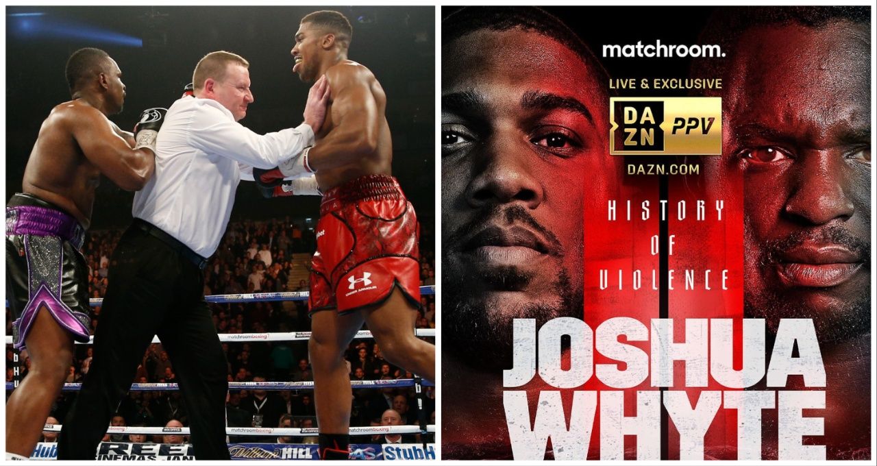 Anthony Joshua V Dillian Whyte 2 Details Announced Including Date And Venue