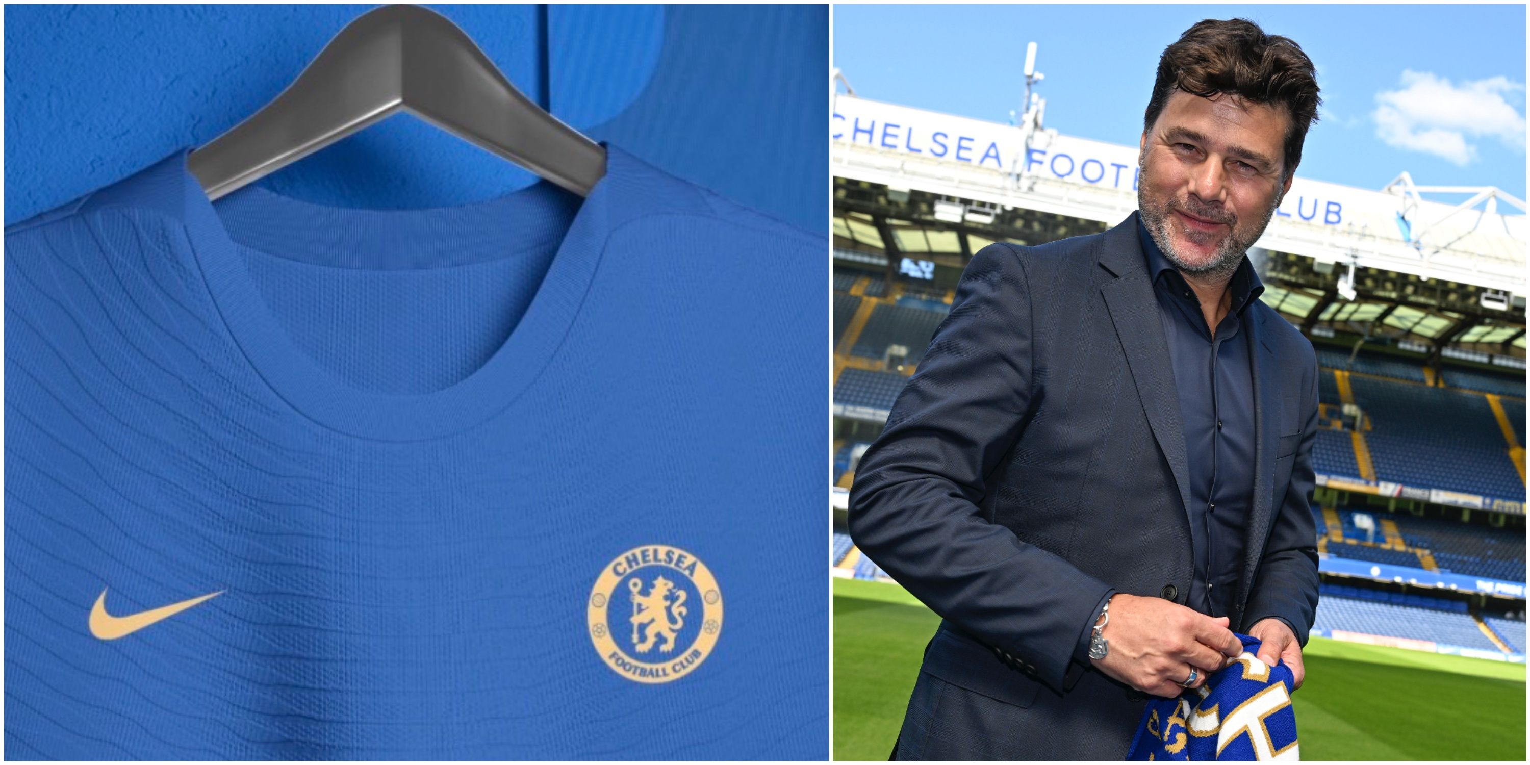 Sponsorless 2023-24 home and away Chelsea kits leaked - We Ain't Got No  History