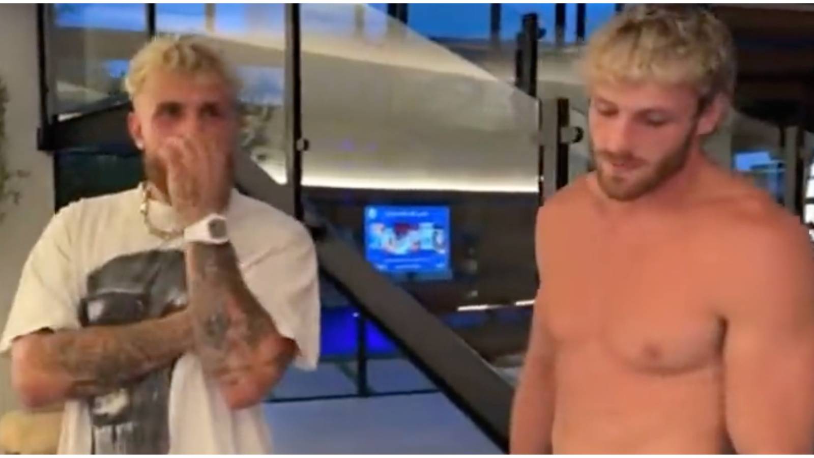 Jake Paul asking Logan if KSI will be at his wedding is so awkward