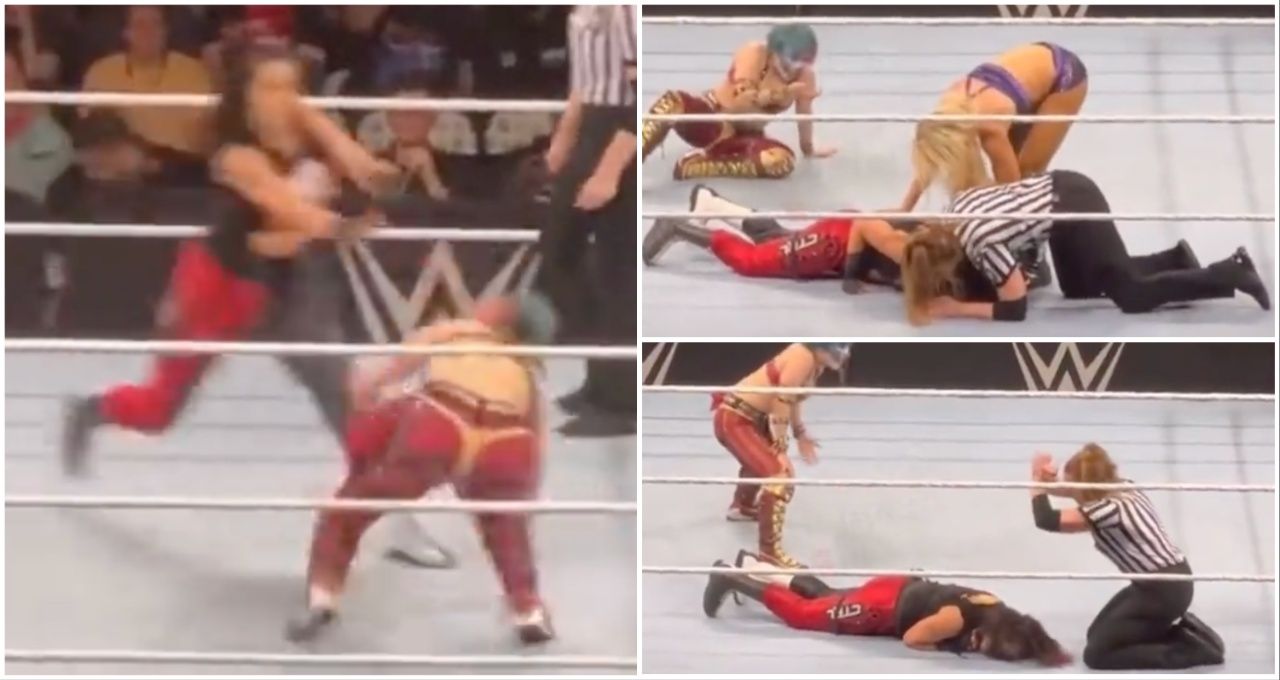 Bayley injury: Fan footage of moment emerges during WWE house show