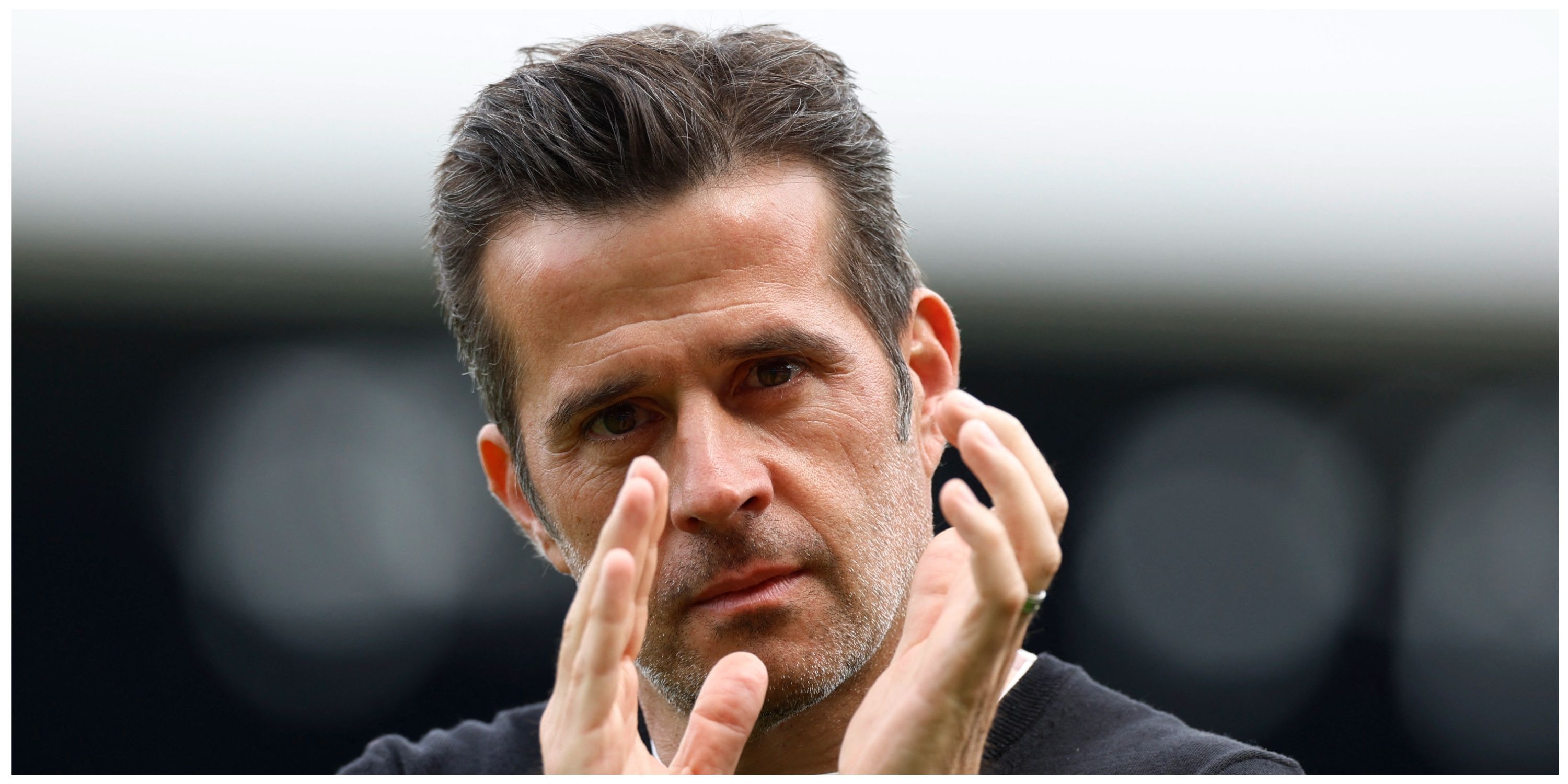 Fulham manager Marco Silva clapping