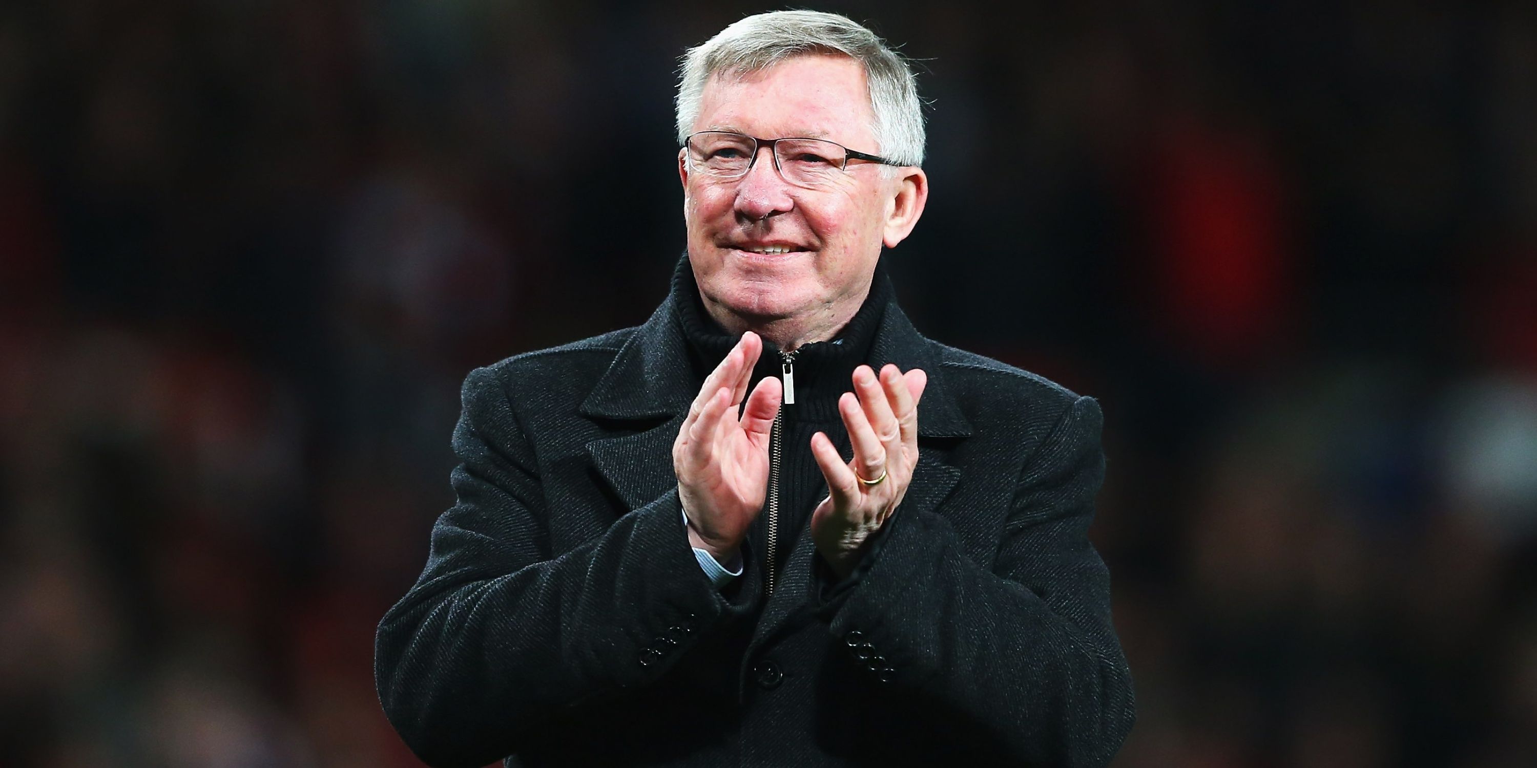 Sir Alex Ferguson, manager of Manchester United.