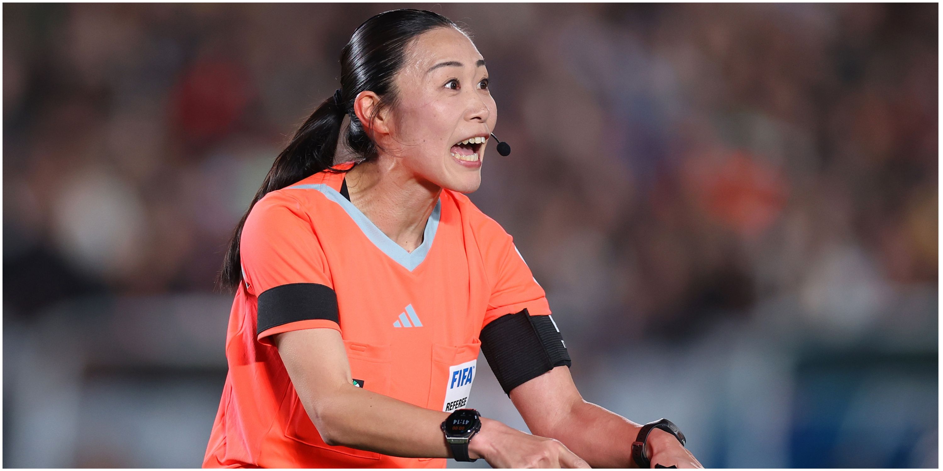 Referee makes history by announcing VAR decision to crowd at Women’s World Cup