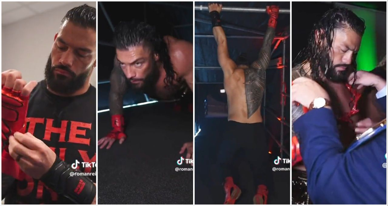 WWE: Roman Reigns Backstage Preparing For Matches Is Fascinating To Watch