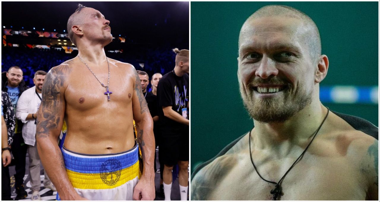 Oleksandr Usyk is a lot bigger now than when he fought Anthony Joshua