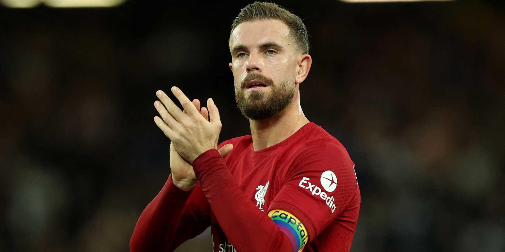 Liverpool FC's Jordan Henderson.
