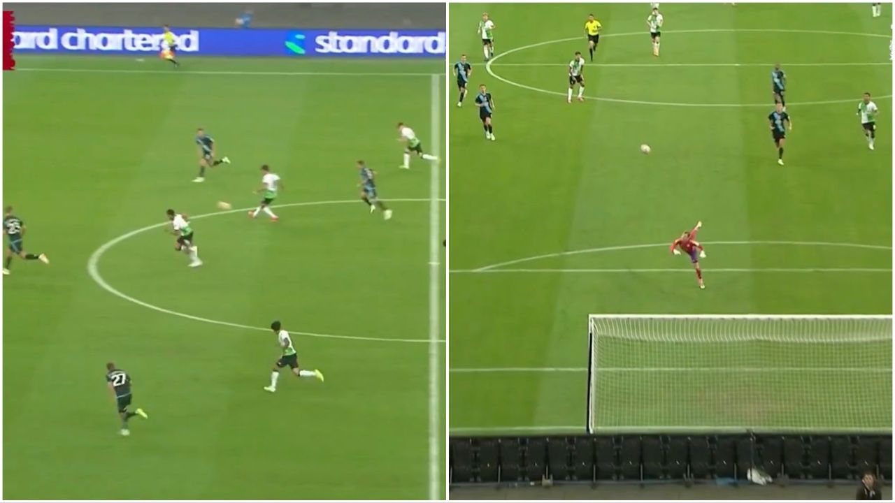 Liverpool's Dominik Szoboszlai Denied Audacious Goal By Ridiculous Save 