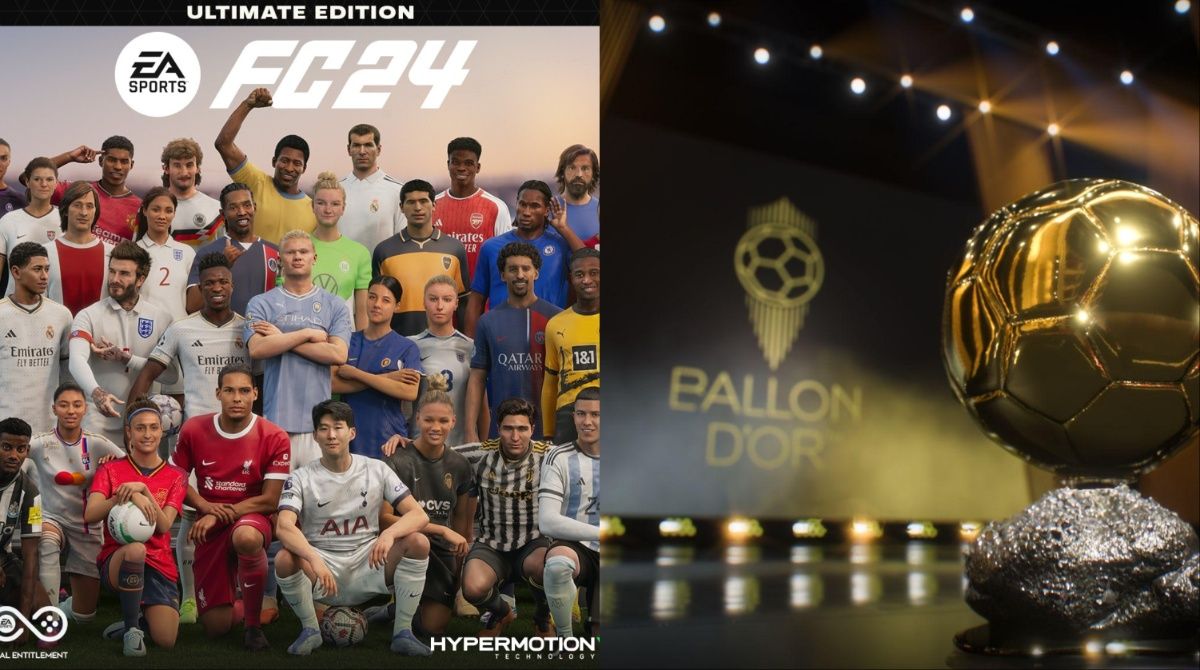 EA Sports FC Ballon d'Or collage.
