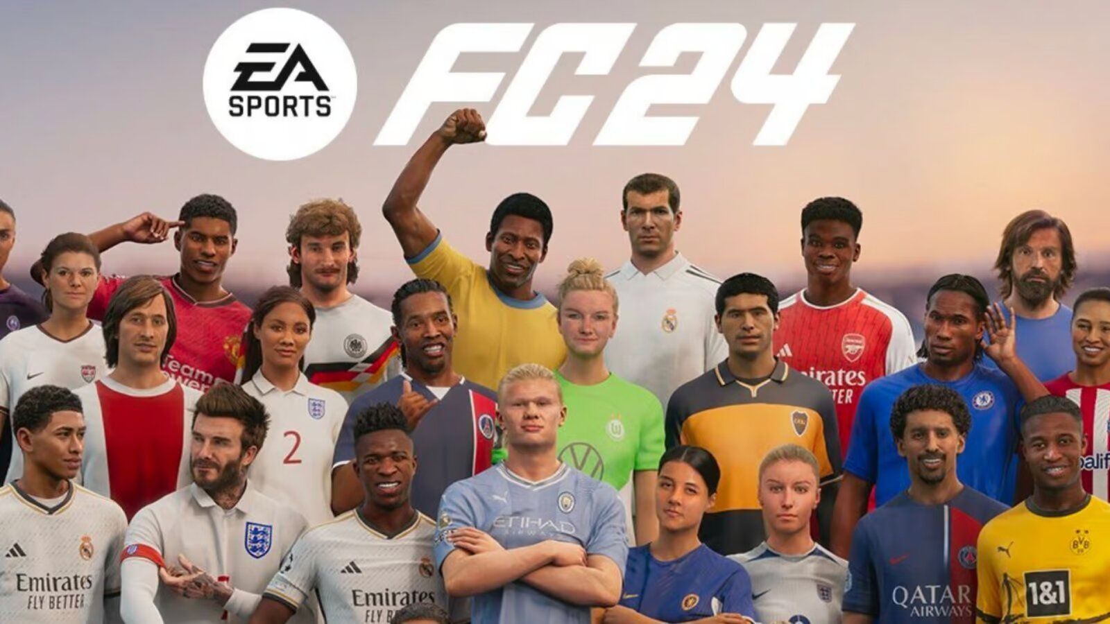 The Ultimate Edition cover of EA Sports FC 24.