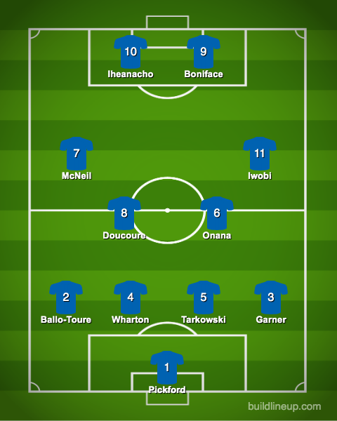 Everton: Sean Dyche's potential XI for 2023-24 Premier League opener at ...