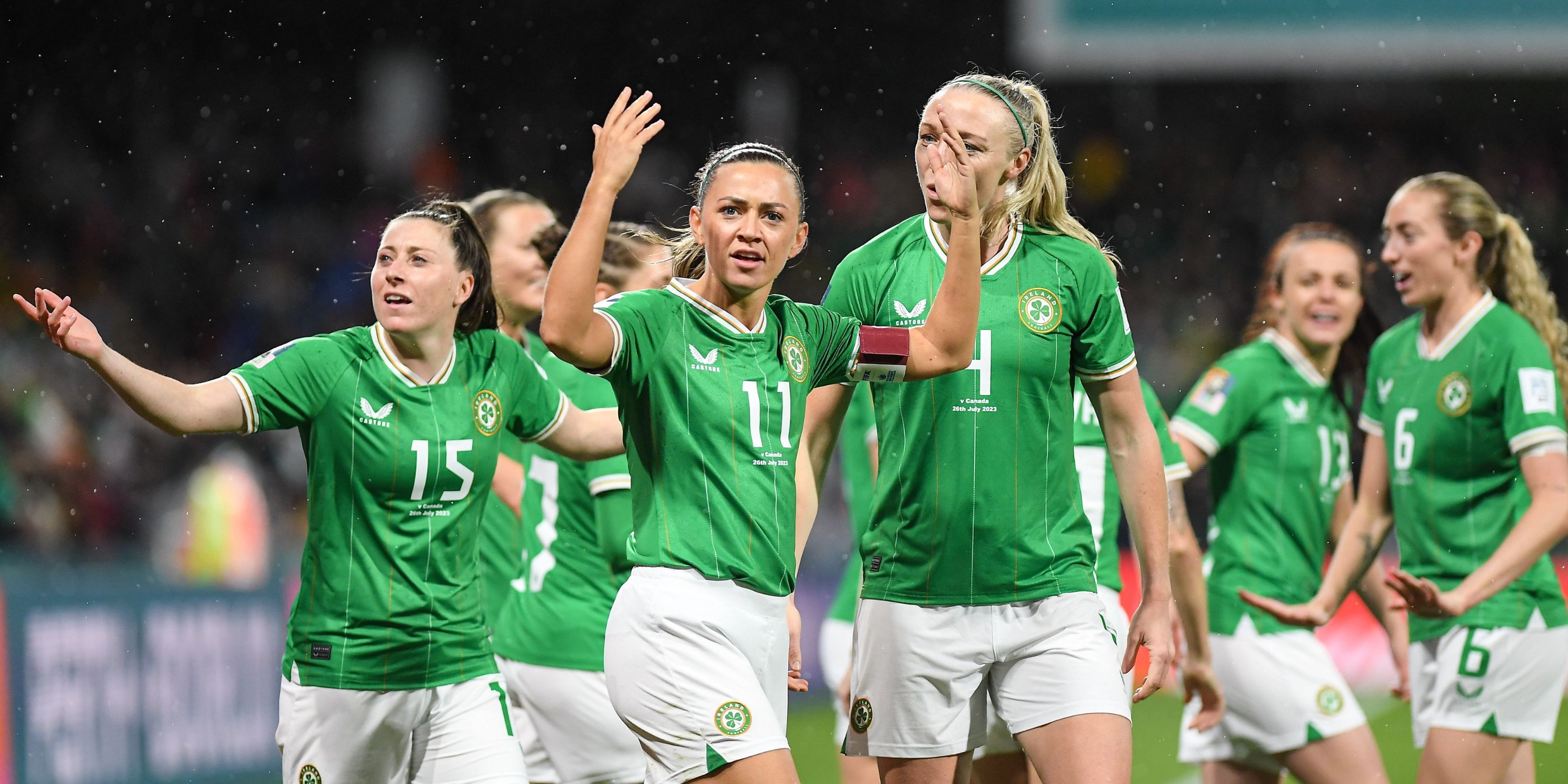 Women’s World Cup: Katie McCabe scores outrageous corner kick for Ireland