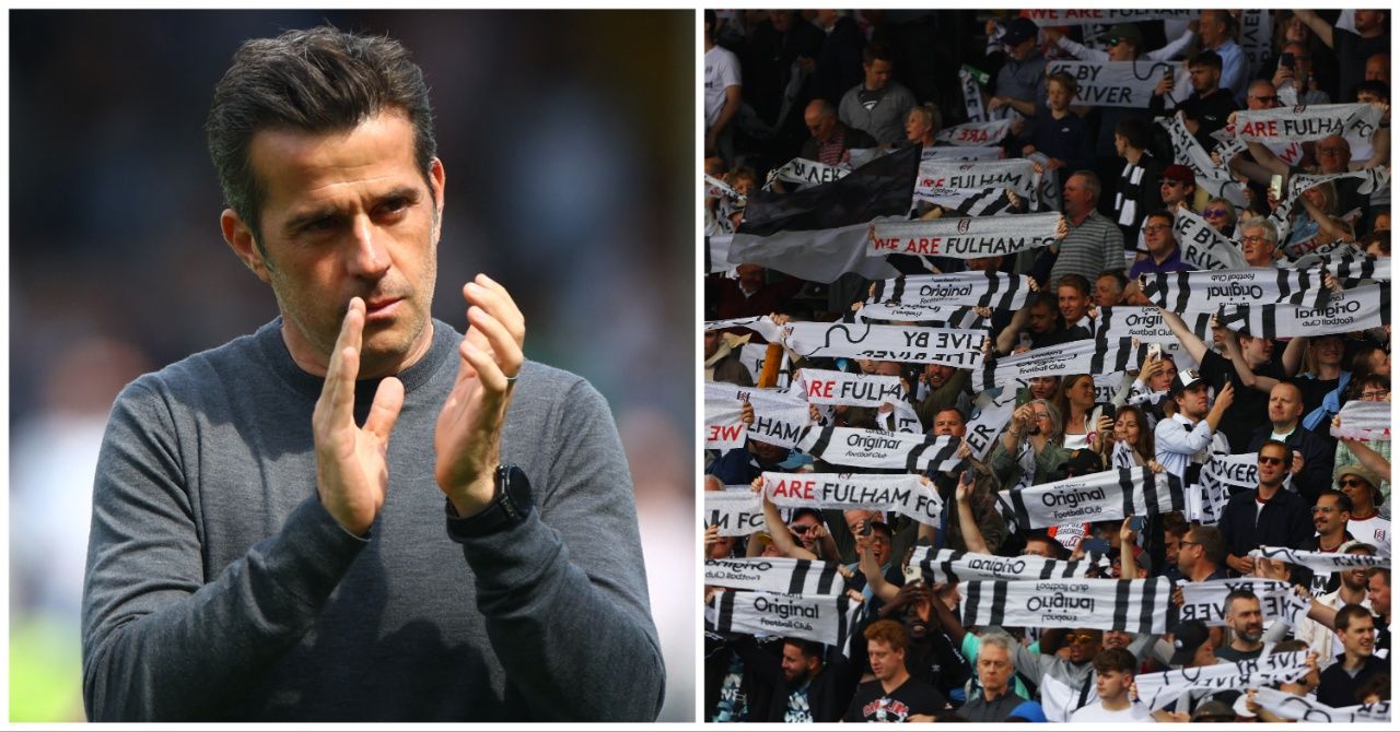 Close up of a Fulham scarf with 'EFL Championship 2021/22' embroiled on it  before the Sky Bet Championship match at Craven Cottage, London. Picture  date: Monday May 2, 2022 Stock Photo - Alamy