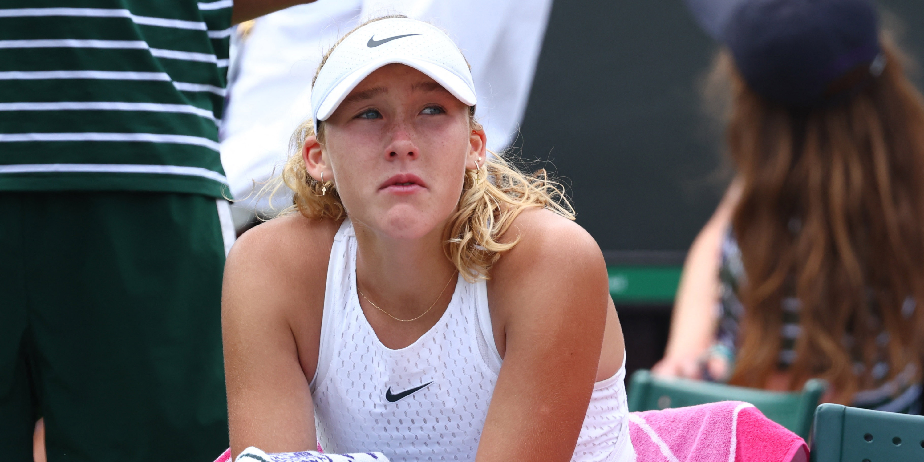 Mirra Andreeva crashes out at Wimbledon