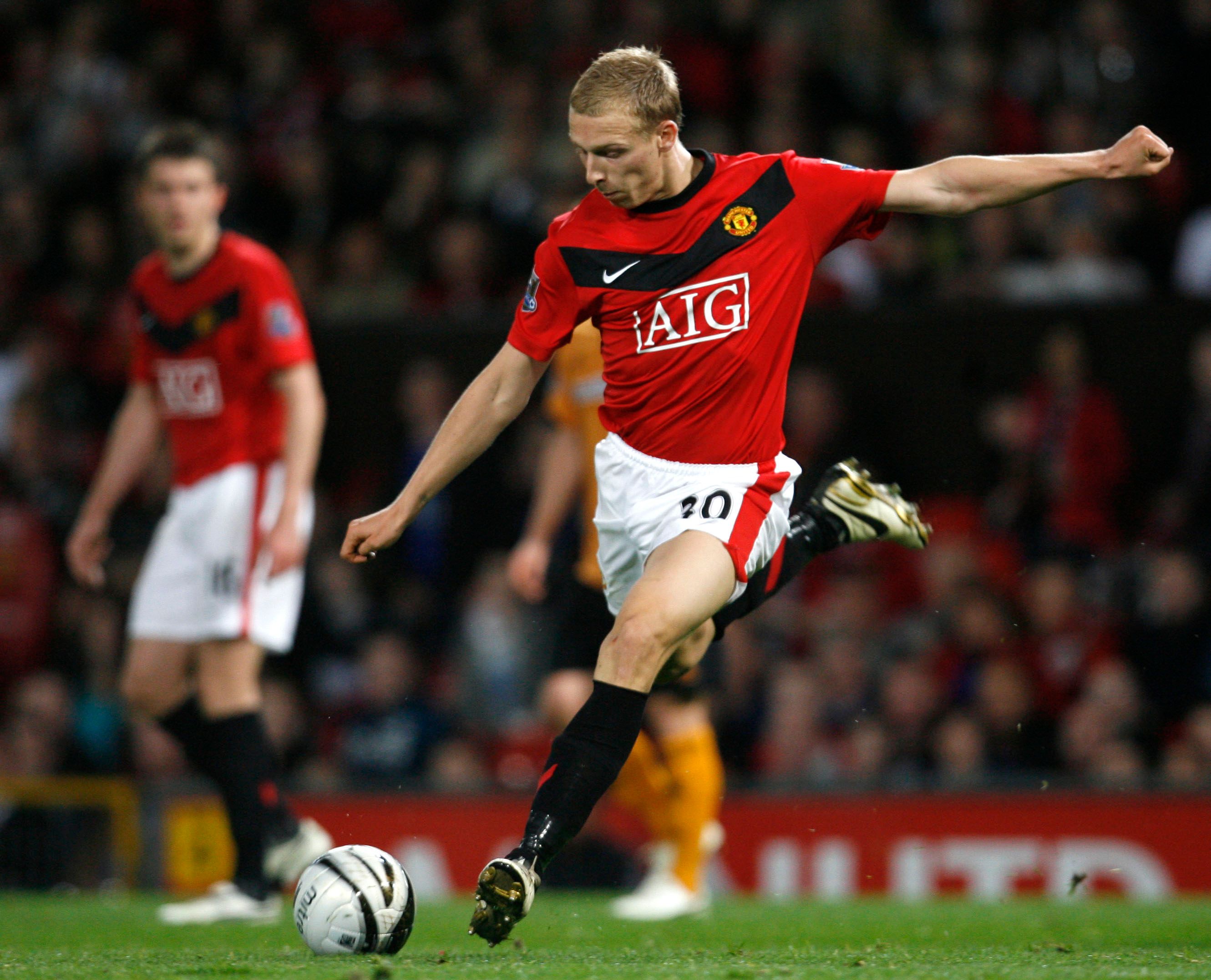 23/9/09 Ritchie de Laet - Manchester United vs Wolverhampton Wanderers Carling Cup.