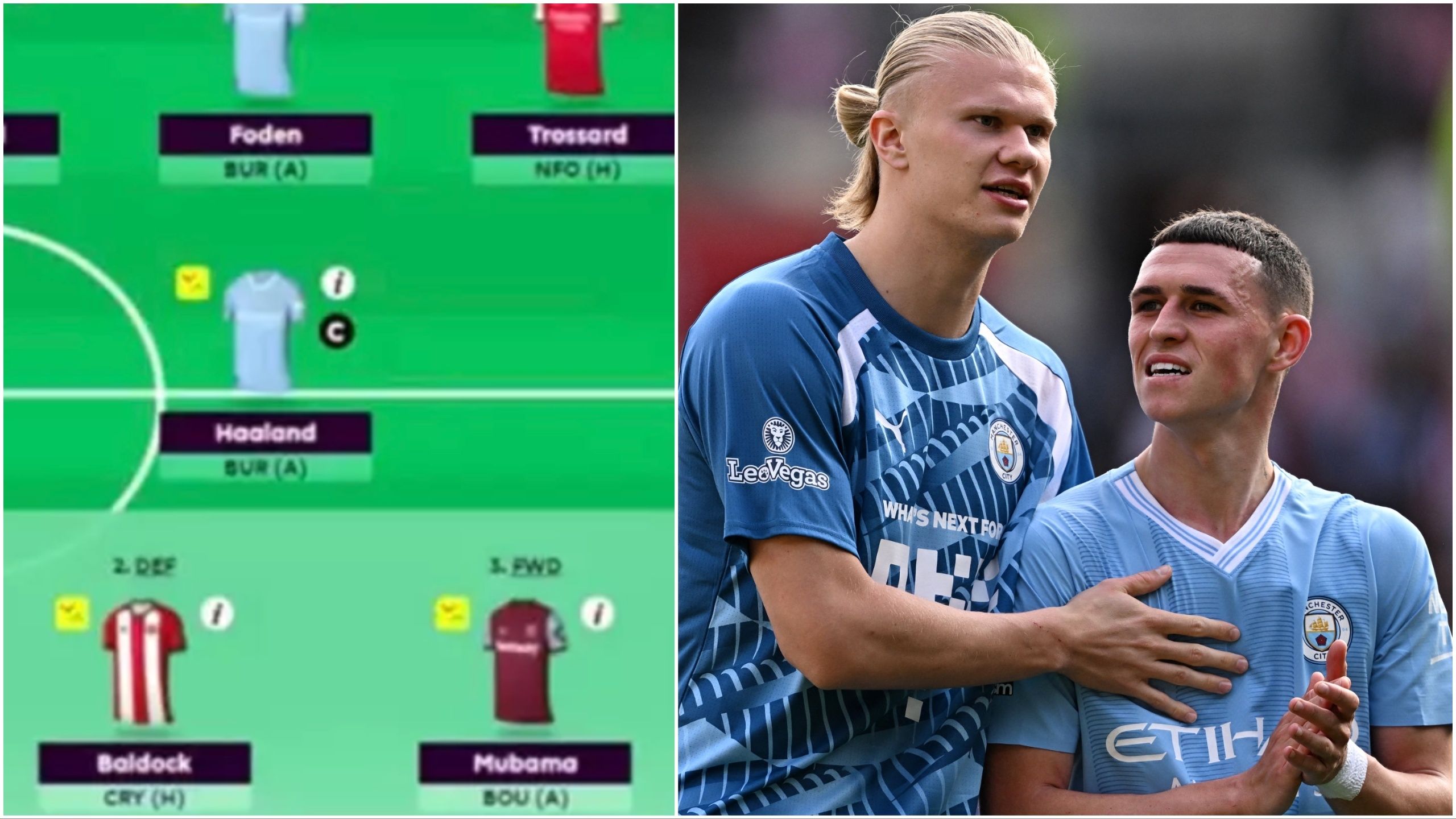 The best Fantasy Premier League team for Gameweek 1 of the 2023/24