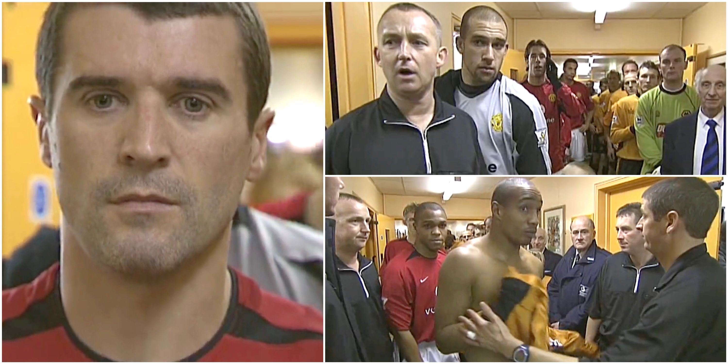 Man Utd legend Roy Keane leading teammates out vs Wolves in 2004 without ref’s permission