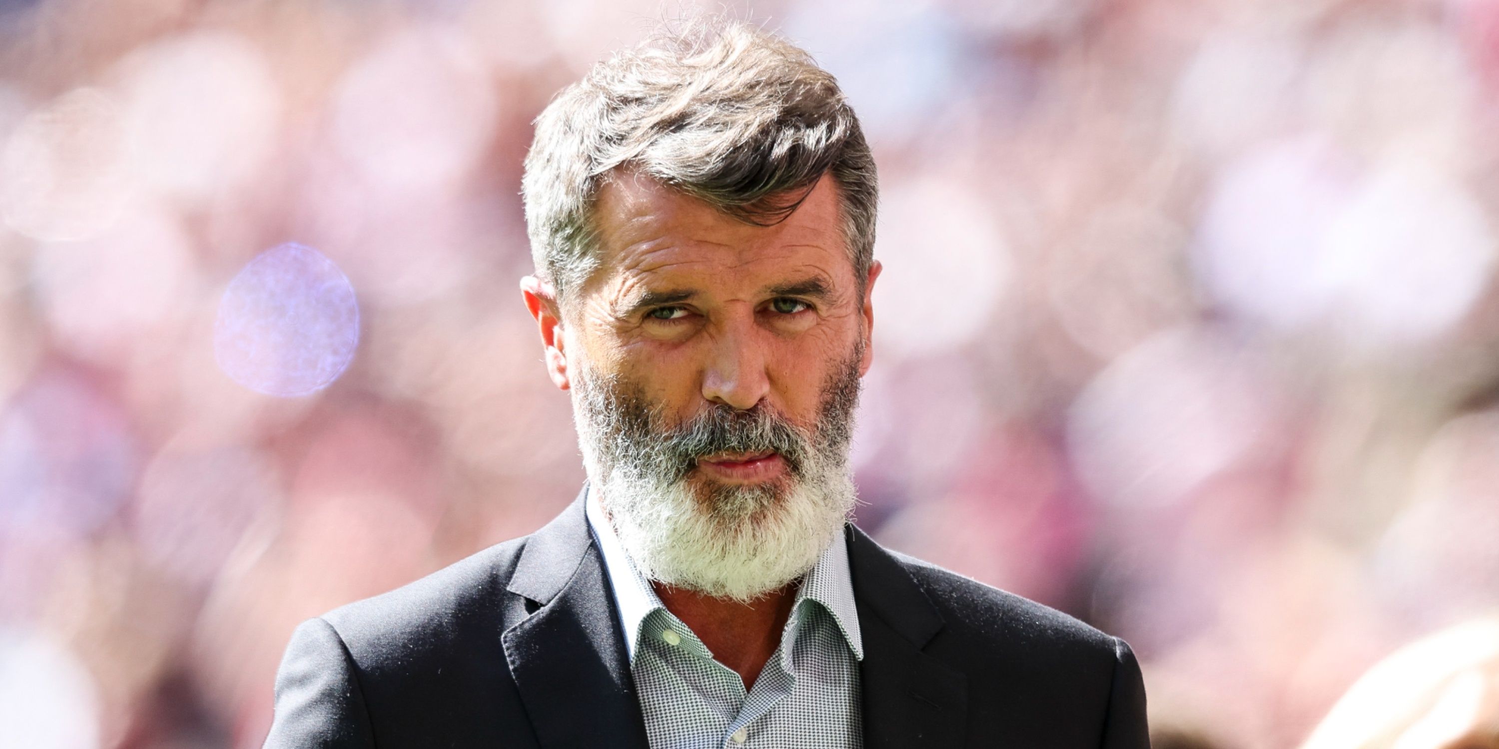 Roy Keane during The FA Community Shield match between Manchester City against Arsenal