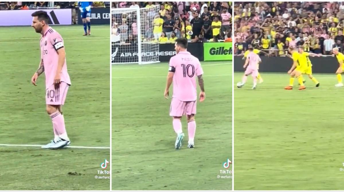 Footage emerges of Lionel Messi's movement before League Cup final goal