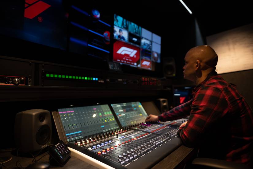 Behind the scenes of F1's broadcast operation