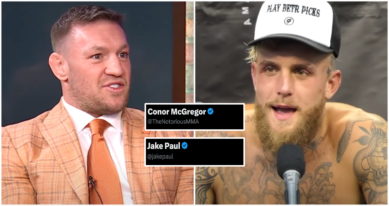 Conor McGregor And Jake Paul Trade Insults In War Of Words After Nate ...