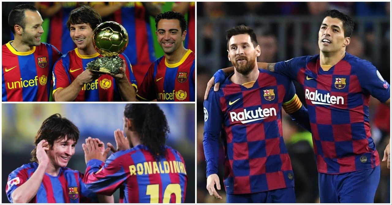 Ronaldinho wants Lionel Messi to be the last no. 10 at Barcelona