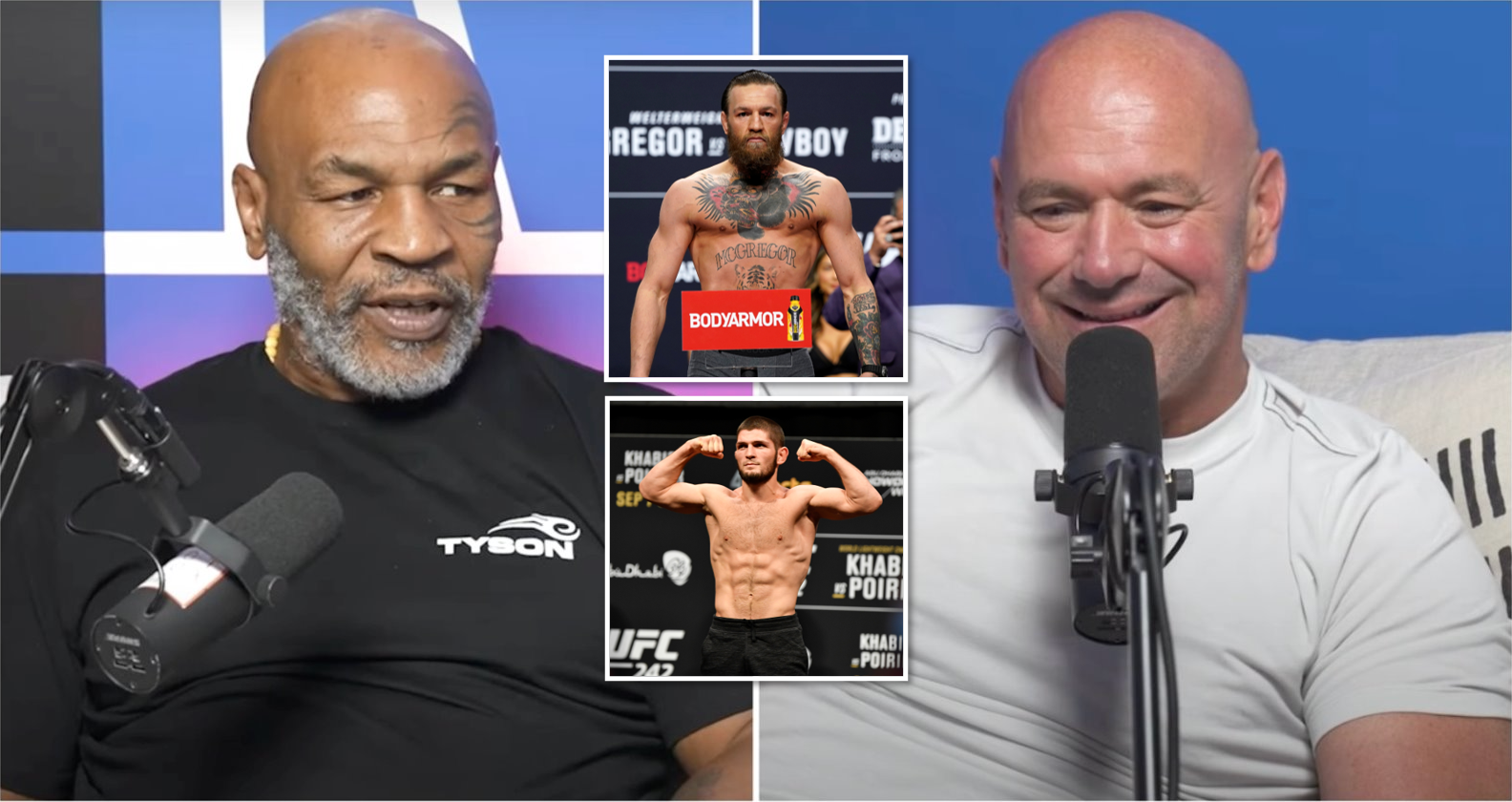 Dana White tells Mike Tyson the greatest fighters in UFC history, no ...