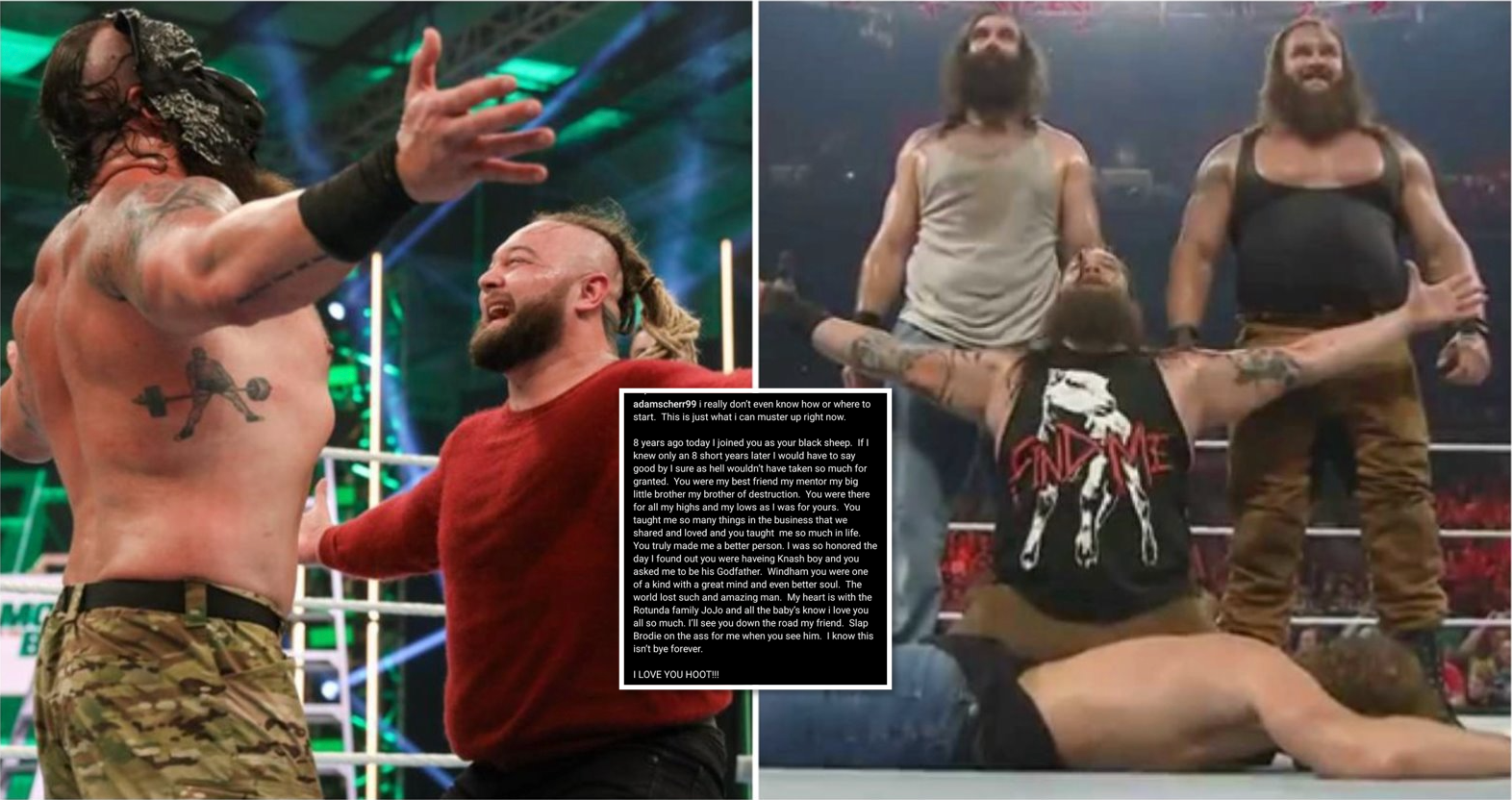 Strowman and Kross' special tribute for Bray Wyatt