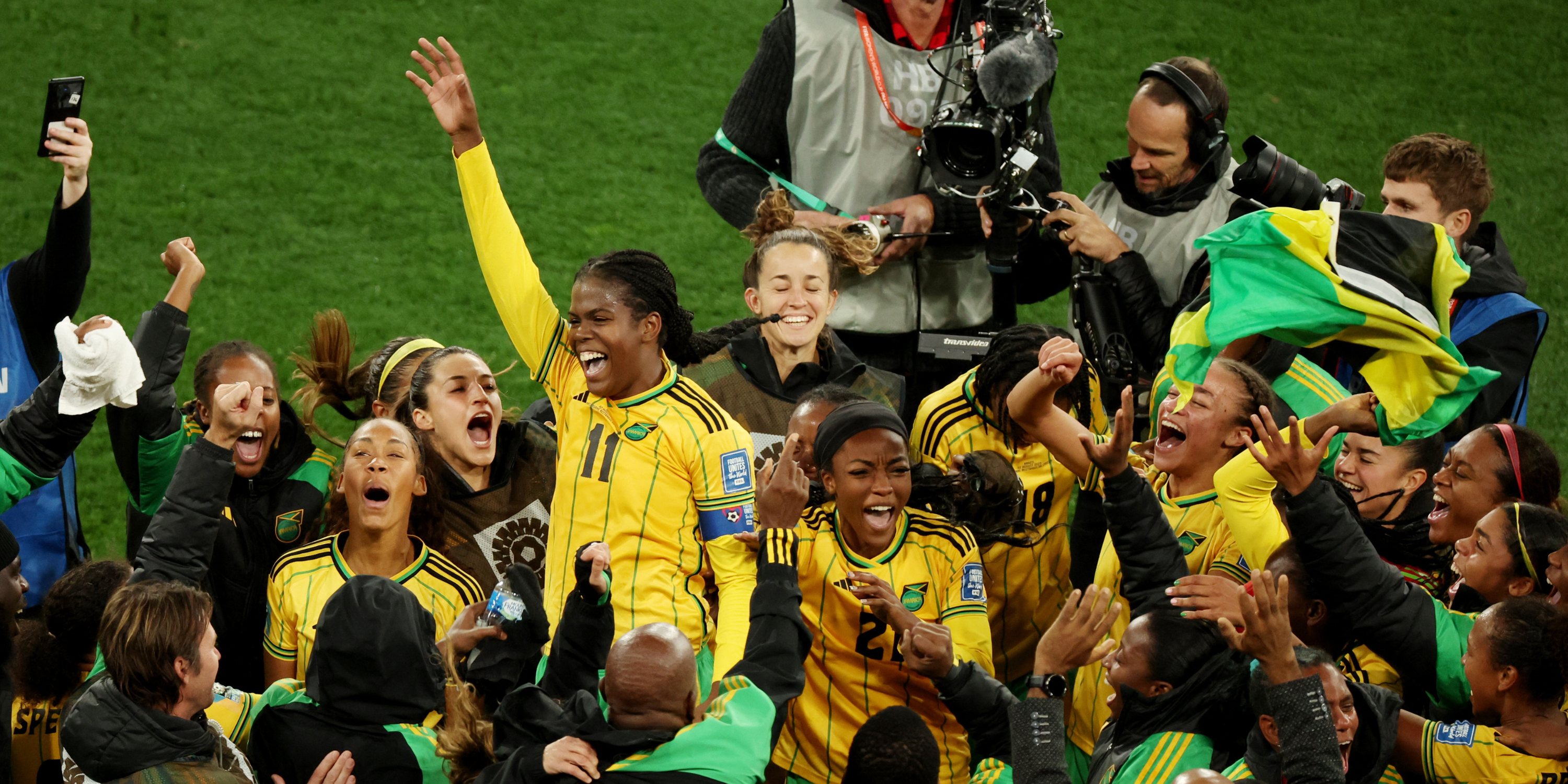 Ian Wright's emotional call with Bunny Shaw as Jamaica reach Women's World Cup knockouts