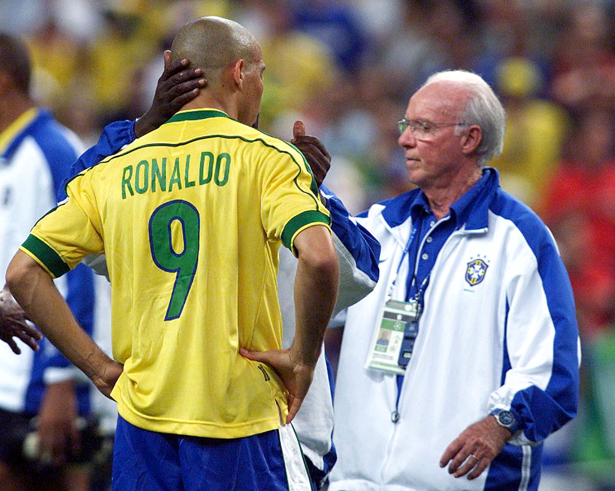 Ronaldo after Brazil lost the 1998 World Cup final